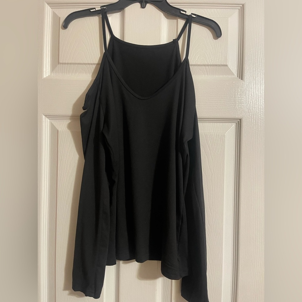 Women’s Black L/S Knit Top